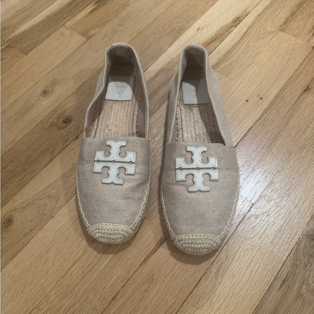 Tory Burch Tan Espadrilles